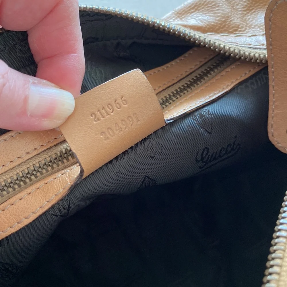 🌼 GUCCI - Authentic Medium Jockey Hobo Bag 🌼 - Picture 10 of 14
